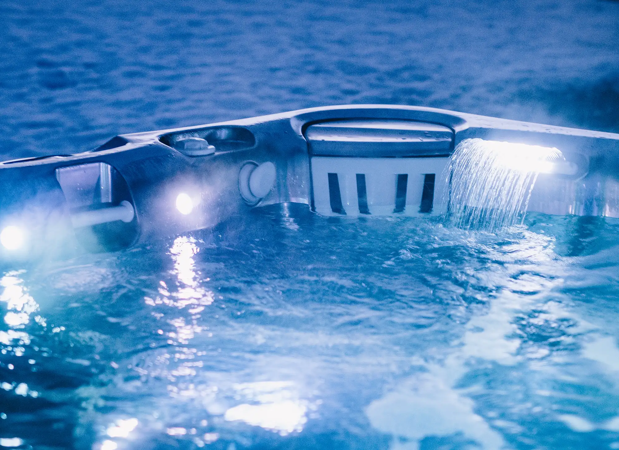Testre szabott wellness 5 Caldera jakuzzi Utopia Cantabria hangulatfény