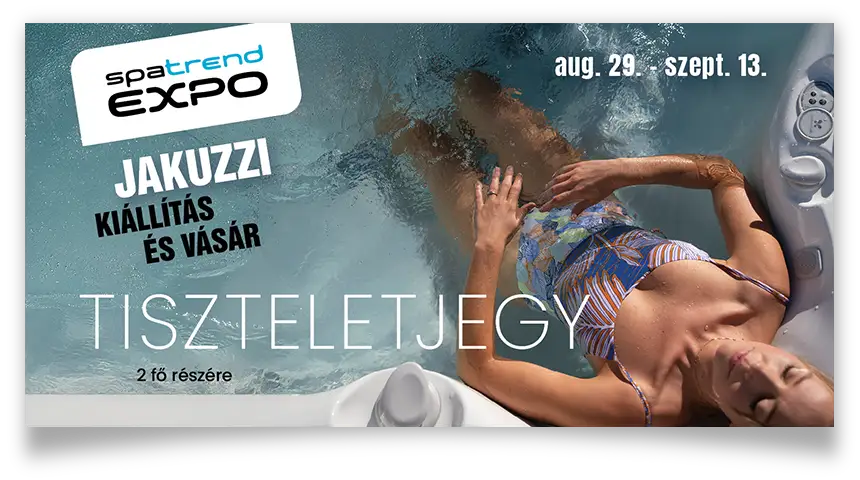 SpaTrend EXPO 9 Spatrend Expo tiszteletjegy